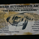 Illustration for article titled 2009 Detroit Autorama: Dan Webbs Golden Submarine Debuts!